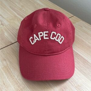 Cape Cod Salmon Red and White Hat